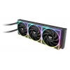 Thermaltake MAGCurve 360 Ultra AIO vedelikjahutus komplekt ARGB ventilaatoritega, 360mm radiaator, must