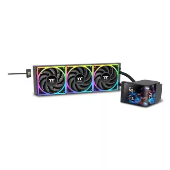 Thermaltake MAGCurve 360 Ultra AIO vedelikjahutus komplekt ARGB ventilaatoritega, 360mm radiaator, must
