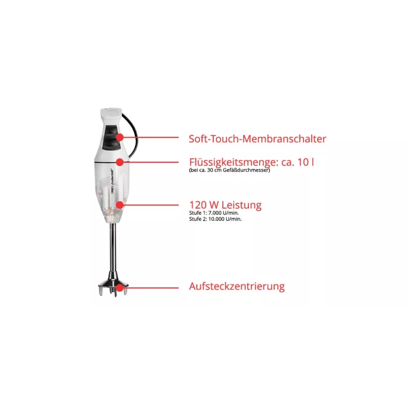 ESGE M 100 D saumikser 120 W valge