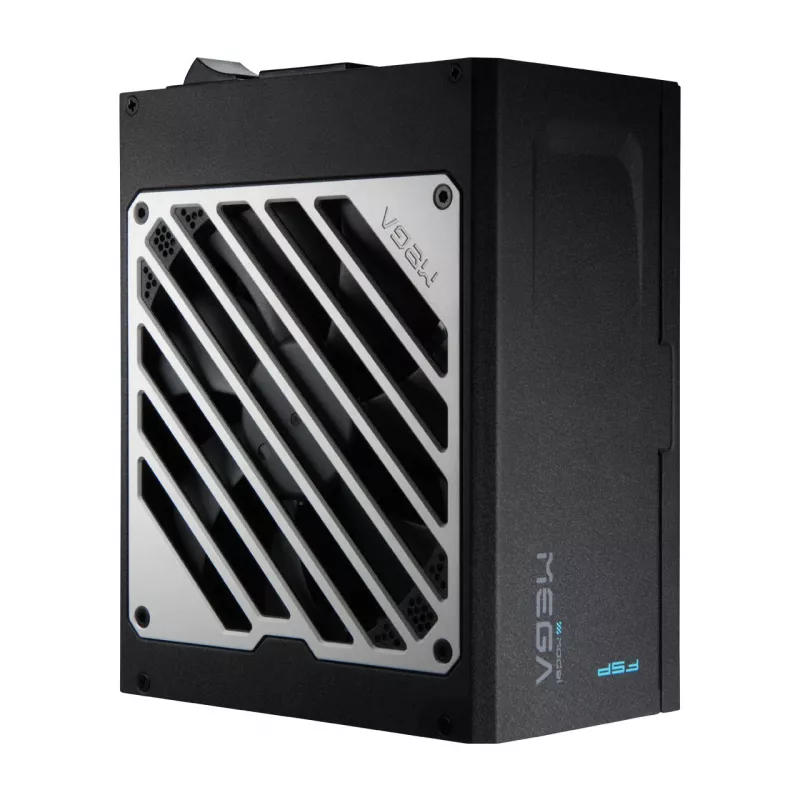FSP MEGA TI 1650W toiteplokk ATX ATX3.1 must, 1650 W, 110 - 240 V, 50/60 Hz, 10 - 15 A, aktiivne, 120 W