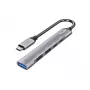 Equip 5-pordiline USB 3.0/2.0 jaotur USB-C PD-ga