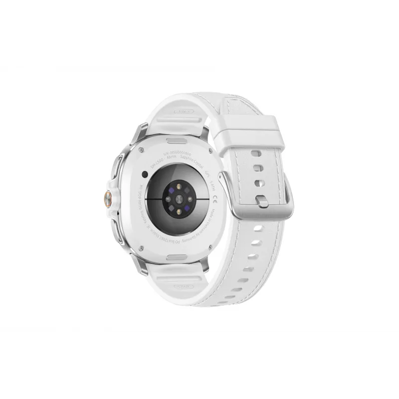 Samsung Galaxy Watch8 Classic 3,3 cm (1,3 tolli) AMOLED 46 mm digitaalne 438 x 438 pikslit puuteekraaniga hõbedane Wi-Fi GPS (satelliit)