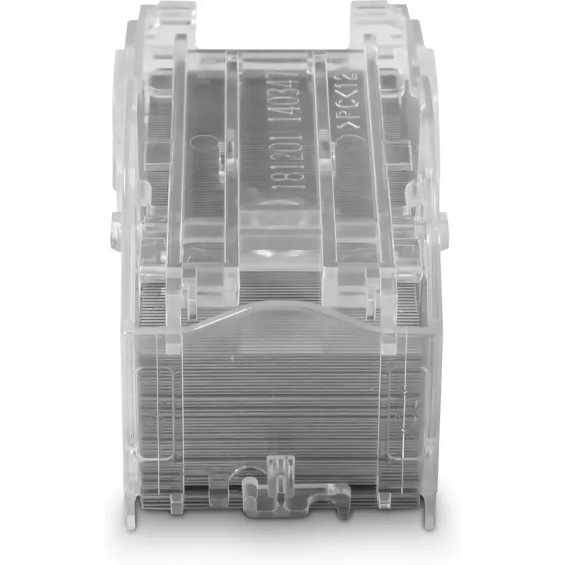 Klambrikasseti täitepakend HP J8J96A — hall/läbipaistev, 94×40×42 mm, 1 tk