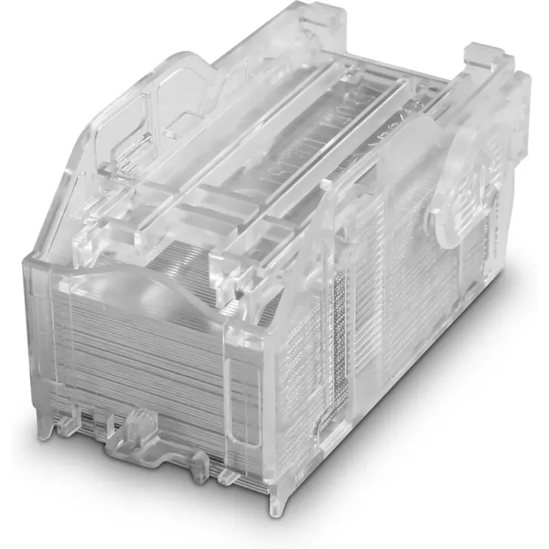 Klambrikasseti täitepakend HP J8J96A — hall/läbipaistev, 94×40×42 mm, 1 tk