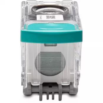 Klambrikasseti täitepakend HP J8J96A — hall/läbipaistev, 94×40×42 mm, 1 tk