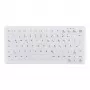 Contour Design Active Key Contour ClassicClean meditsiiniline klaviatuur IP68 Mini traadita valge DE C4110