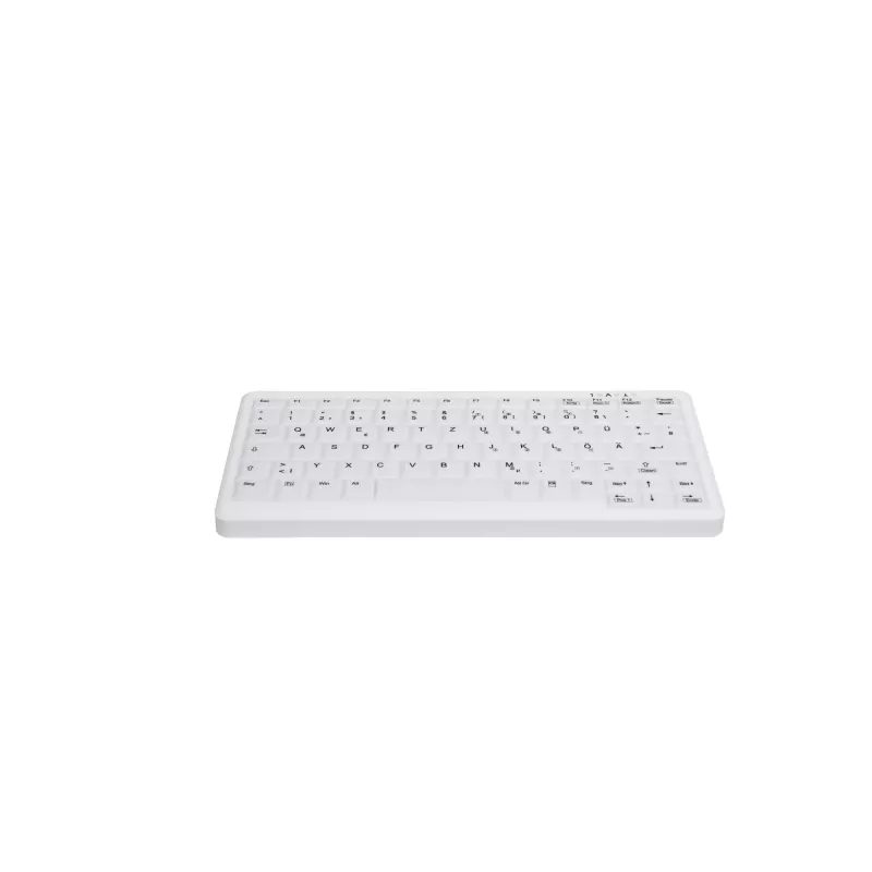 Contour Design Active Key Contour ClassicClean meditsiiniline klaviatuur IP68 Mini traadita valge DE C4110