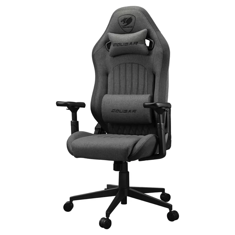 Universaalne mängutool Cougar CGR-EPF-ROG — must/hall, min kõrgus 125 cm, iste 710×670 mm, max 120 kg