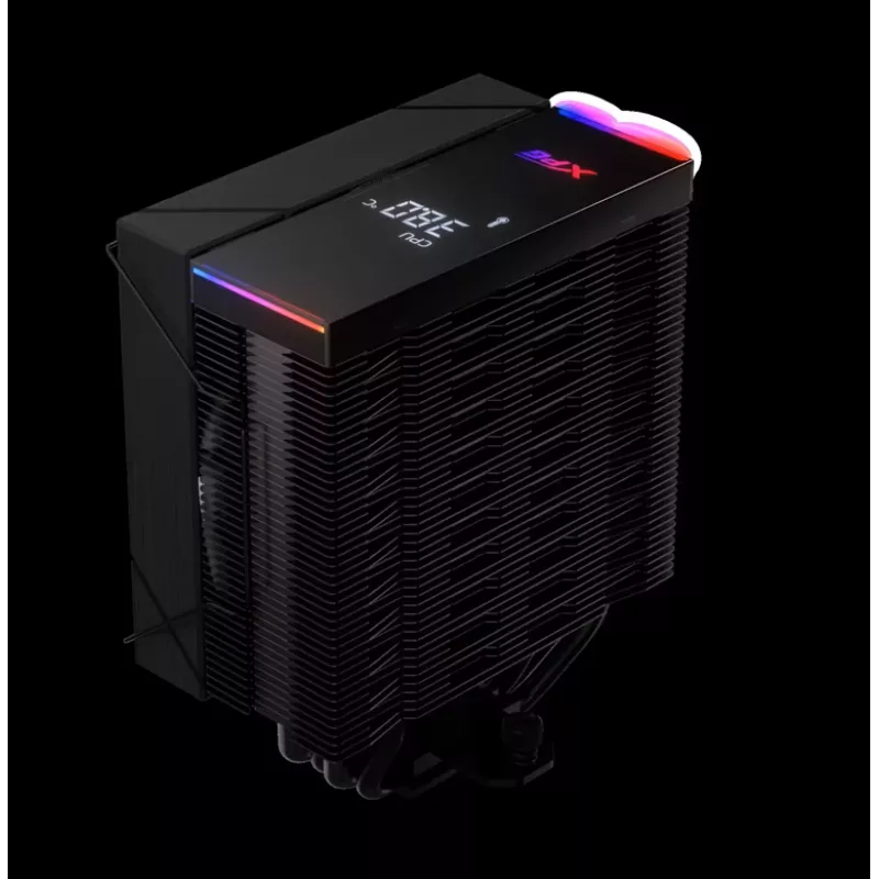 XPG MAESTRO PLUS 42SA CPU õhkjahuti, õhkjahuti, 12 cm, must