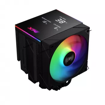 XPG MAESTRO PLUS 62DA protsessori õhkjahuti, Õhkjahuti, 12 cm, Must