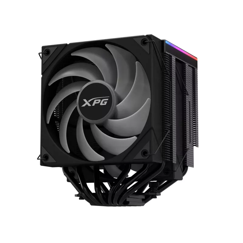 XPG MAESTRO PLUS 62DA protsessori õhkjahuti, Õhkjahuti, 12 cm, Must