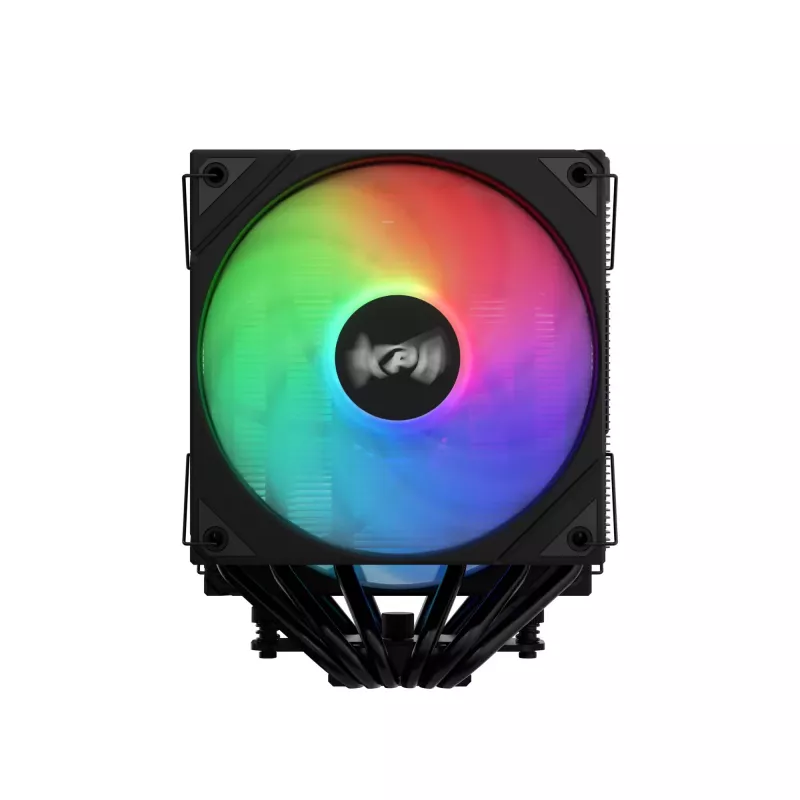 XPG MAESTRO PLUS 62DA protsessori õhkjahuti, Õhkjahuti, 12 cm, Must