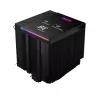 XPG MAESTRO PLUS 62DA protsessori õhkjahuti, Õhkjahuti, 12 cm, Must