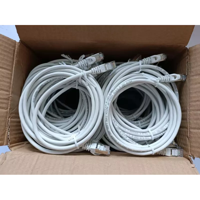 Equip Cat.6 S/FTP paigalduskaabel, 2,0 m, valge, 34 tk/komplekt