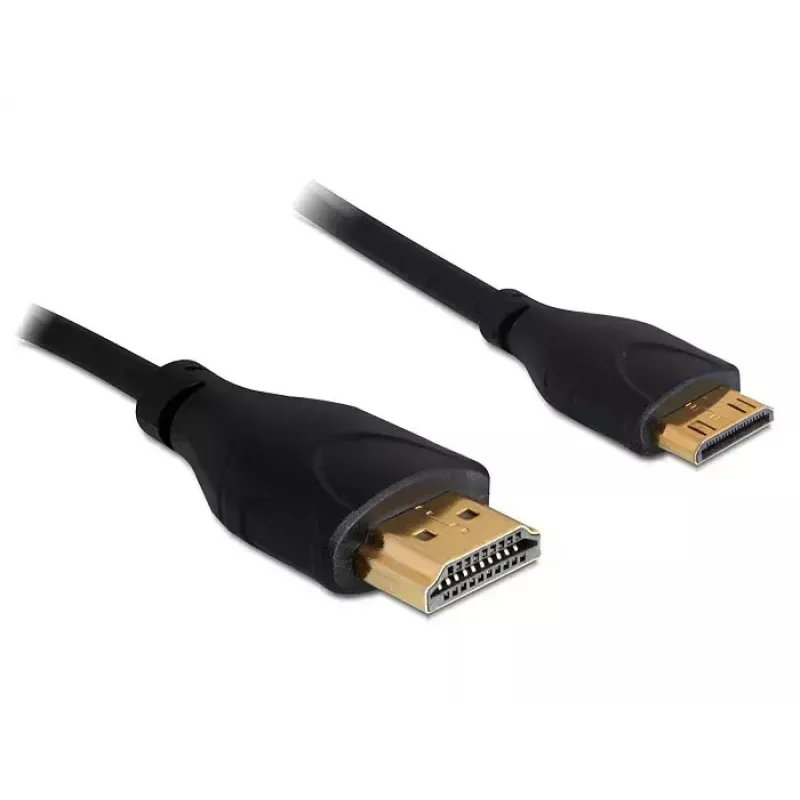 HDMI kaabel Ethernet A -> mini C St/St 1,00m õhuke DELOCK 83132