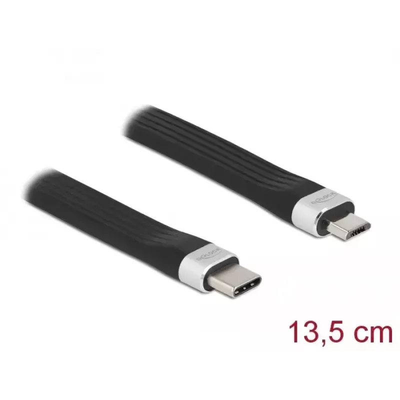 FPC lintkaabel DeLOCK USB 2.0 USB-C to Micro-B 86793
