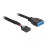 Sisemine USB-kaabel DeLOCK 83777 0,6 m isane–emane