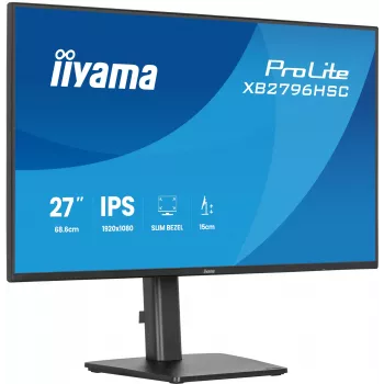 iiyama ProLite XB2796HSC-B1 arvutimonitor 68.6 cm (27 tolli) 1920 x 1080 pikslit Full HD LED Must