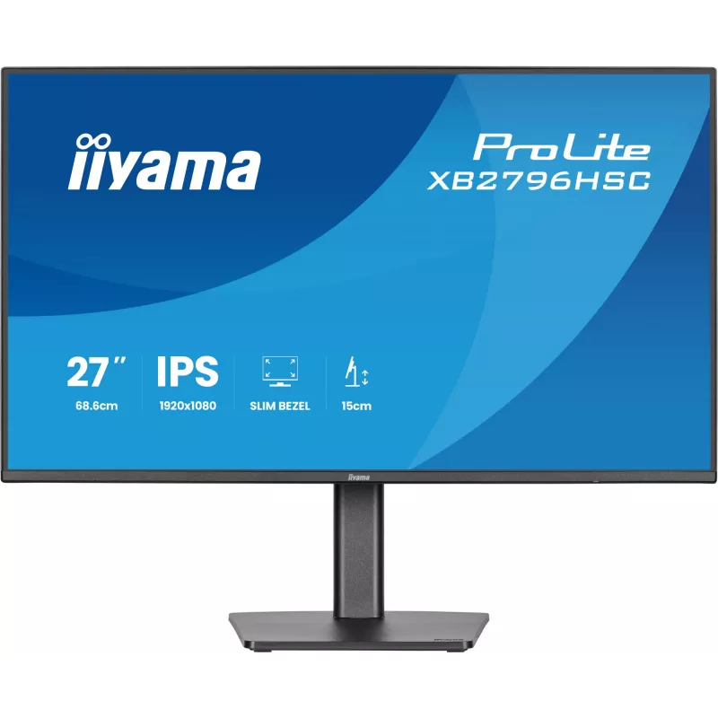 iiyama ProLite XB2796HSC-B1 arvutimonitor 68.6 cm (27 tolli) 1920 x 1080 pikslit Full HD LED Must