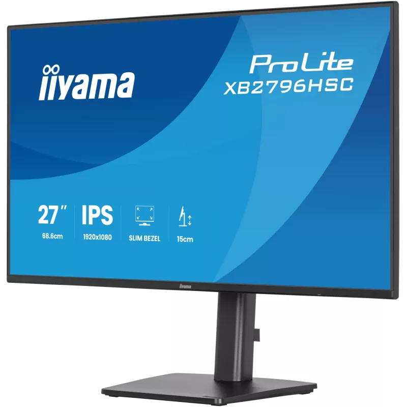 iiyama ProLite XB2796HSC-B1 arvutimonitor 68.6 cm (27 tolli) 1920 x 1080 pikslit Full HD LED Must