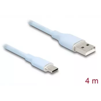 DeLOCK USB-kaabel USB 2.0 4 m USB A USB C sinine 81224