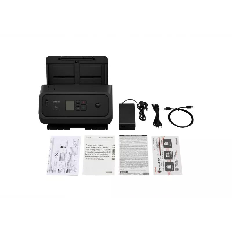ADF-dokumendiskanner Canon DRC340 — A4, 600 x 600 DPI, dupleks, USB-toide, sisseehitatud ekraan, 3,2 kg