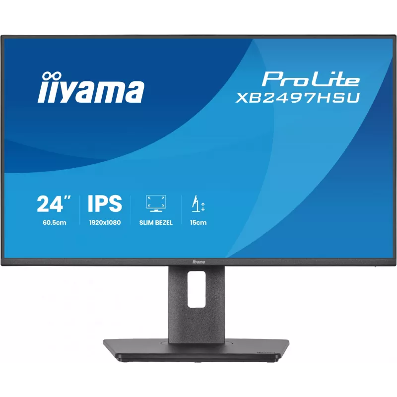 iiyama ProLite XB2497HSU-B1 arvutikuvar 60,5 cm (23,8 tolli) 1920 x 1080 pikslit Full HD LED Must