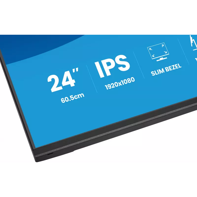 iiyama ProLite XB2497HSU-B1 arvutikuvar 60,5 cm (23,8 tolli) 1920 x 1080 pikslit Full HD LED Must