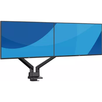 Monitor desk mount IIYAMA DS4002C-B1 for 61–81.3 cm (24–32 inch) screens, VESA 75×75–100×100, clamp/grommet, Must