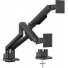 Monitor desk mount IIYAMA DS4002C-B1 for 61–81.3 cm (24–32 inch) screens, VESA 75×75–100×100, clamp/grommet, Must
