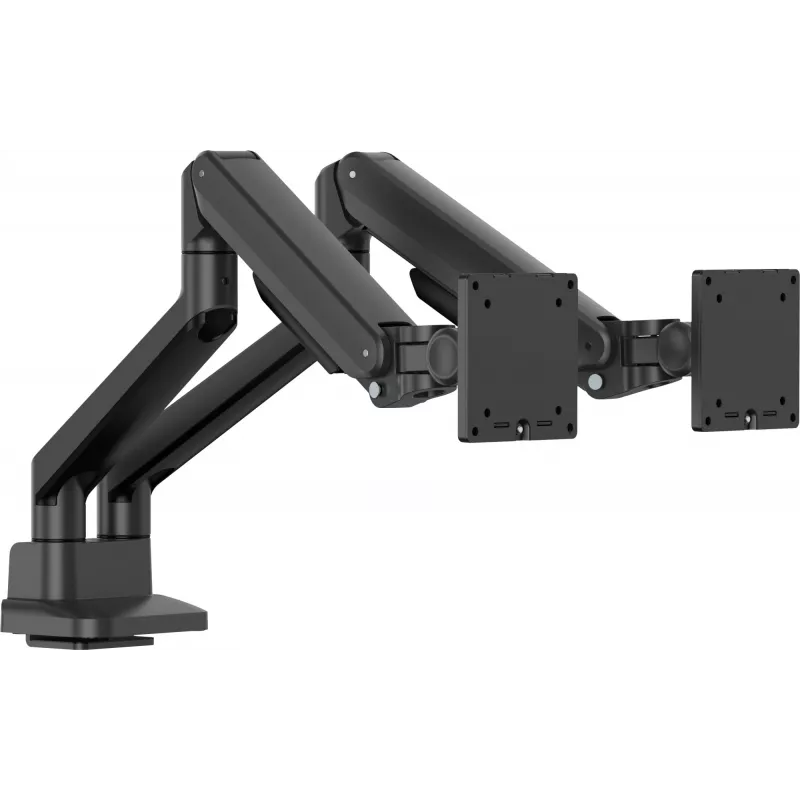 Monitor desk mount IIYAMA DS4002C-B1 for 61–81.3 cm (24–32 inch) screens, VESA 75×75–100×100, clamp/grommet, Must