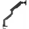 Monitor desk mount IIYAMA DS6001C-B1 for 49 inch (124.5 cm) screens, clamp/grommet, VESA 75x75–100x100, height adjustable, tilt -60–50°, Must