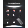 ICY BOX Adapter USB USB-C to 3x HDMI, USB 3.2 Gen 2 (3.1 Gen 2) USB-C, HDMI, 10000 Mbit/s, 144 Hz, 3840 x 2160, 7680 x 4320, 7680 x 4320 pikslit