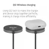 Juhtmevaba laadimispadi CLUB3D CAC-3027 Qi2 25W MagSafe-ühilduv magnetpadi, DC siselaadija, 1 m kaabel, must