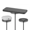Juhtmevaba laadimispadi CLUB3D CAC-3027 Qi2 25W MagSafe-ühilduv magnetpadi, DC siselaadija, 1 m kaabel, must
