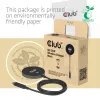 Juhtmevaba laadimispadi CLUB3D CAC-3027 Qi2 25W MagSafe-ühilduv magnetpadi, DC siselaadija, 1 m kaabel, must