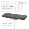 Juhtmevaba laadija club 3d CAC-3026 25W Qi2 magnetiline pad, Qi 2.2 MagSafe ühilduv, 1 m kaabel, valge