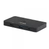 KVM-lüliti club 3d Dual USB-C HDMI-le, 2 pordiga, 4K UHD 3840x2160, USB-C konsool, 65W PD, must