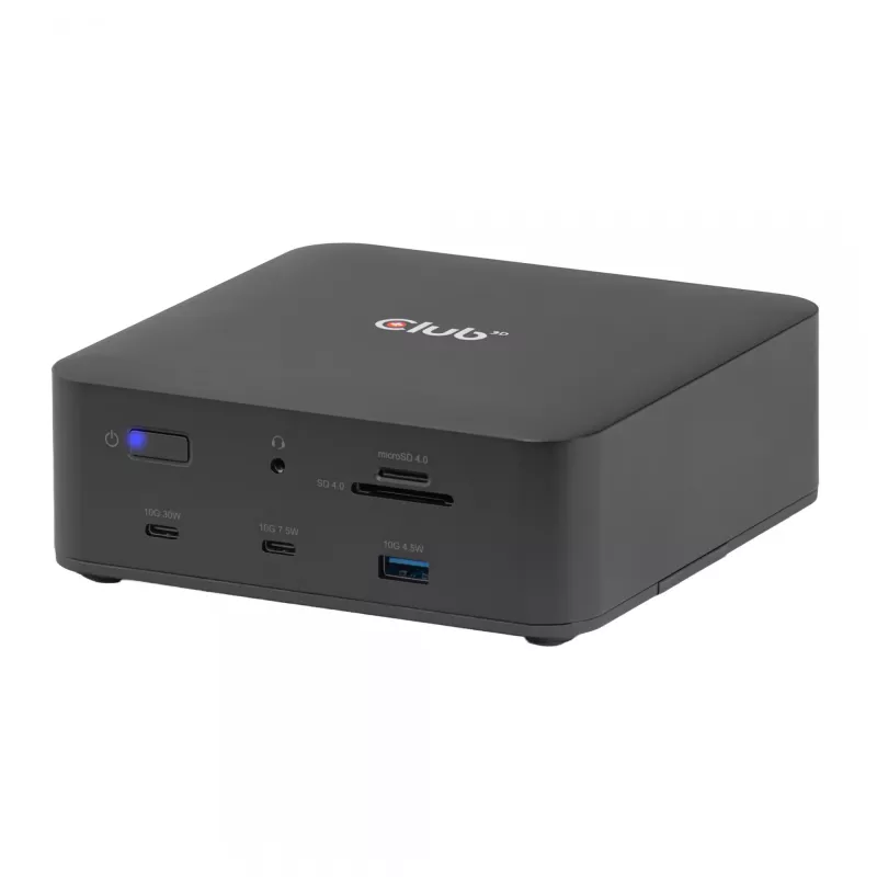 Dokkimisjaam CLUB3D CSV-2562 Thunderbolt 5, M.2 SSD, 2×HDMI 8K60Hz, 180W, 120 Gbit/s