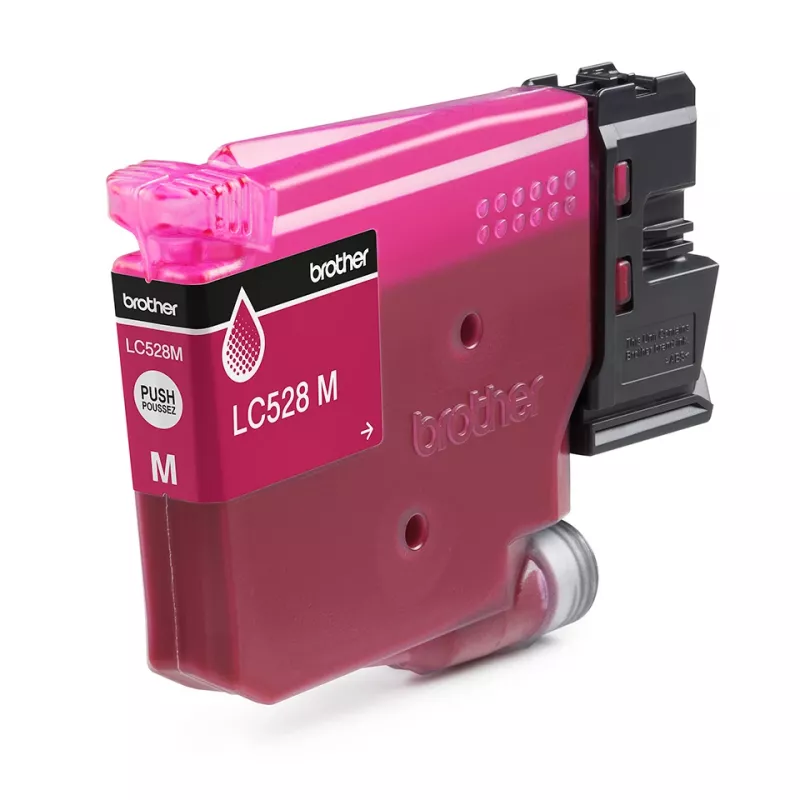 Tindikassett Brother LC528M originaal magenta, üksikpakend, mahutavus 5000 lehekülge