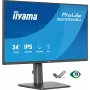Arvutimonitor IIYAMA ProLite XB2493HSU-B1 23,8 tolli (60,5 cm) Full HD IPS LED, 1920×1080, 1 ms, 178° vaatenurgad, USB-jaotur, kõlarid, must