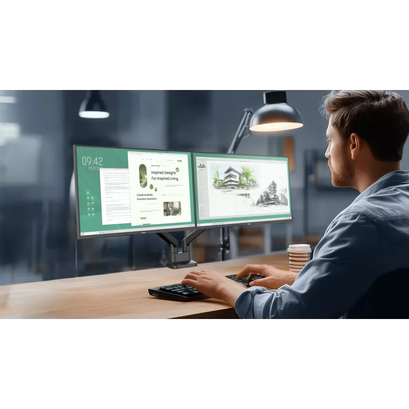 Arvutimonitor IIYAMA ProLite XB2493HSU-B1 23,8 tolli (60,5 cm) Full HD IPS LED, 1920×1080, 1 ms, 178° vaatenurgad, USB-jaotur, kõlarid, must