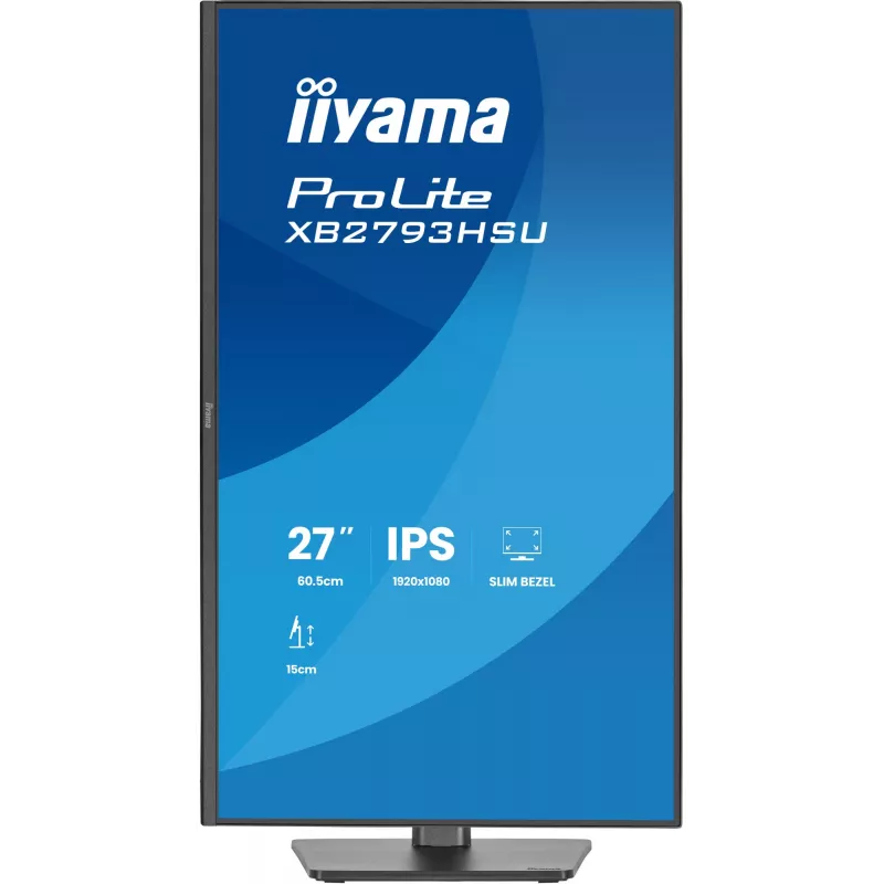 iiyama ProLite XB2793HSU-B1 arvutikuvar 68,6 cm (27 tolli) 1920 x 1080 pikslit Full HD LED Must