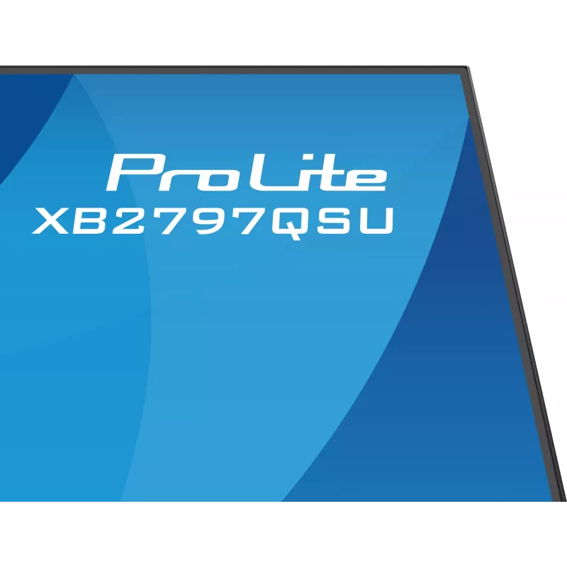 iiyama ProLite XB2797QSU-B1 arvutimonitor 68,6 cm (27 tolli) 2560 x 1440 pikslit Quad HD LED Must