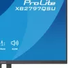 iiyama ProLite XB2797QSU-B1 arvutimonitor 68,6 cm (27 tolli) 2560 x 1440 pikslit Quad HD LED Must