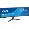 Arvutimonitor IIYAMA XCB4594DQSU-B1 44 tolli (111,8 cm) kumer Dual QHD 5120×1440 VA LED, 2 ms, USB-C, USB 3.2, VESA, kõlarid