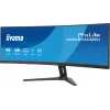Arvutimonitor IIYAMA XCB4594DQSU-B1 44 tolli (111,8 cm) kumer Dual QHD 5120×1440 VA LED, 2 ms, USB-C, USB 3.2, VESA, kõlarid