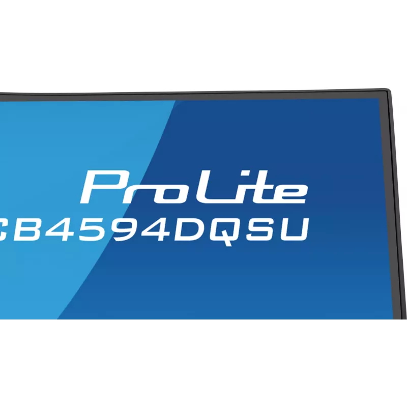 Arvutimonitor IIYAMA XCB4594DQSU-B1 44 tolli (111,8 cm) kumer Dual QHD 5120×1440 VA LED, 2 ms, USB-C, USB 3.2, VESA, kõlarid