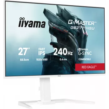 Mängurimonitor IIYAMA GB2771HSU-W1 27 tolli (68,6 cm) Full HD — HDMI, DisplayPort, USB — Valge