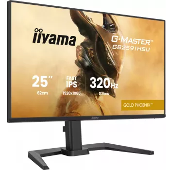 Mängumonitor IIYAMA G-Master GB2591HSU-B1 24,5 tolli (68,6 cm) Full HD — HDMI/DisplayPort/USB, must